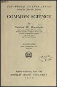 Ebook Free Common Science by Carleton Washburne