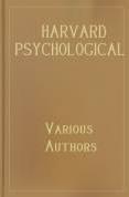 Ebook Free Harvard Psychological Studies, Volume 1